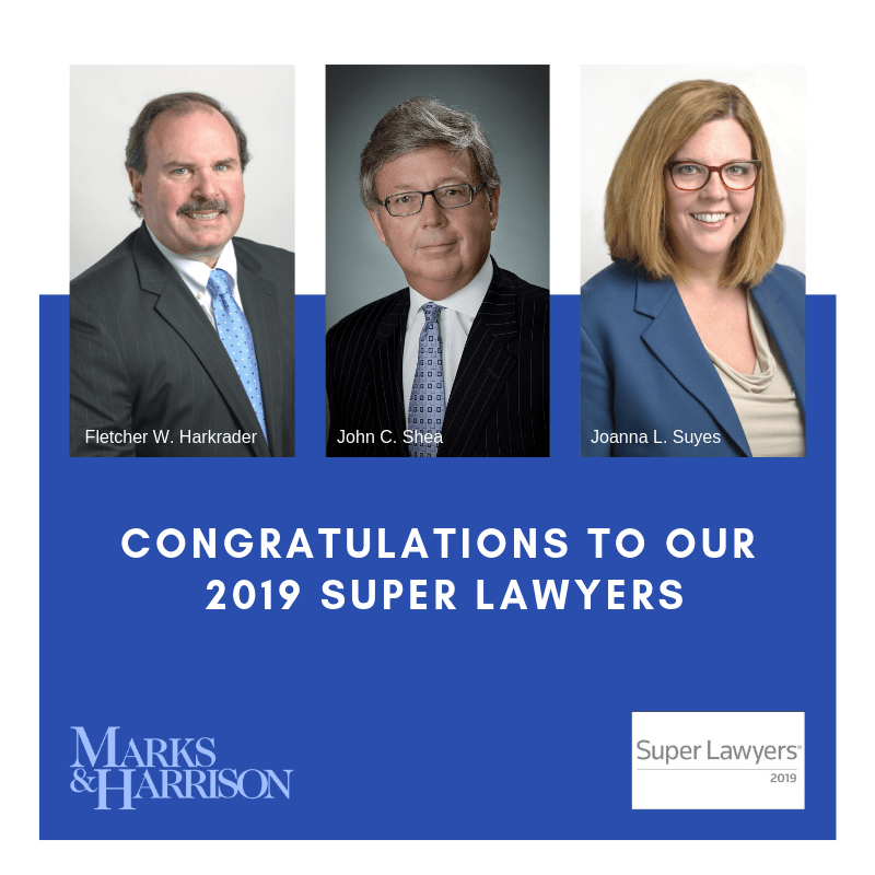 Marks & Harrison Lawyers Recognized as 2019 Virginia Super Lawyers