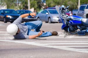 Man injured in motorcycle accident on road in Richmond, VA