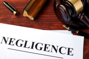 Negligence emphasis on document